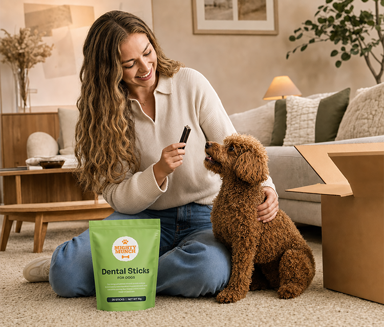 5 Reasons why 400,000 dog owners choose  Mighty Munch Dental Sticks